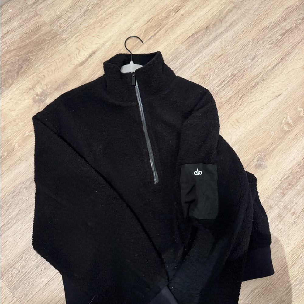 Alo yoga microsherpa solstice half zip - Picture 9 of 10